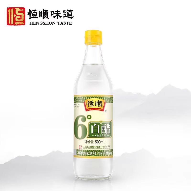 恒顺500ml6度白醋