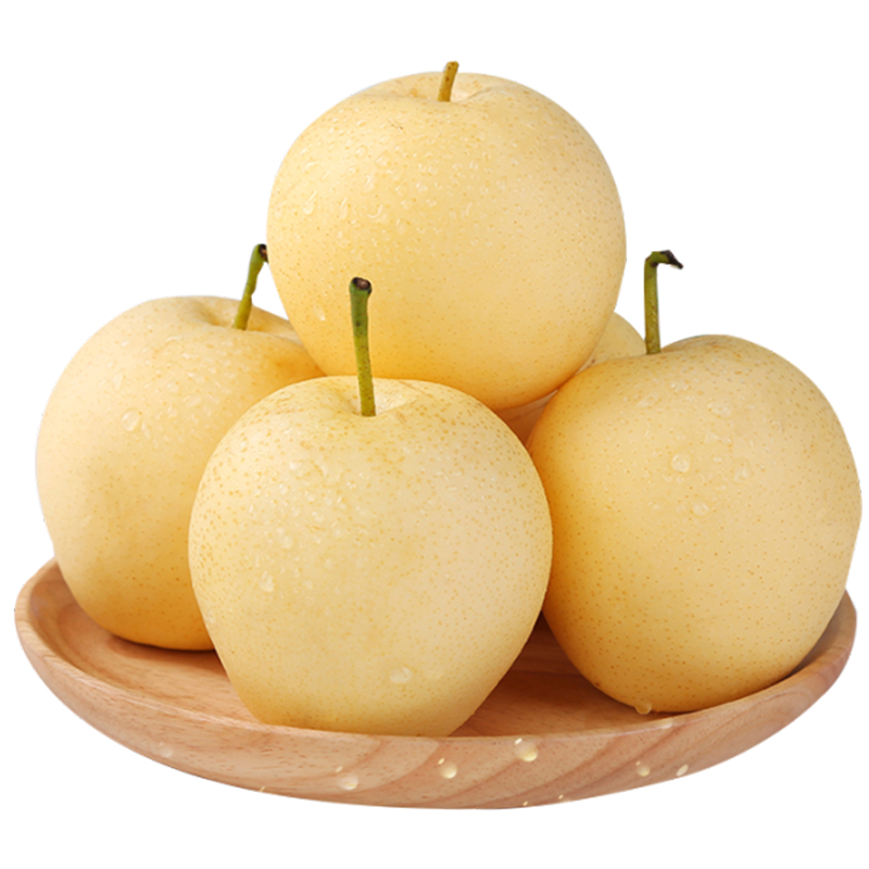 河北皇冠梨整箱新鲜梨子水果脆甜多汁当季白壤脆甜梨子